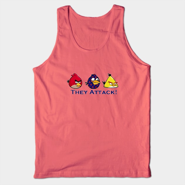 Phish: The Birds (THEY ATTACK!!!) Tank Top by phlowTees